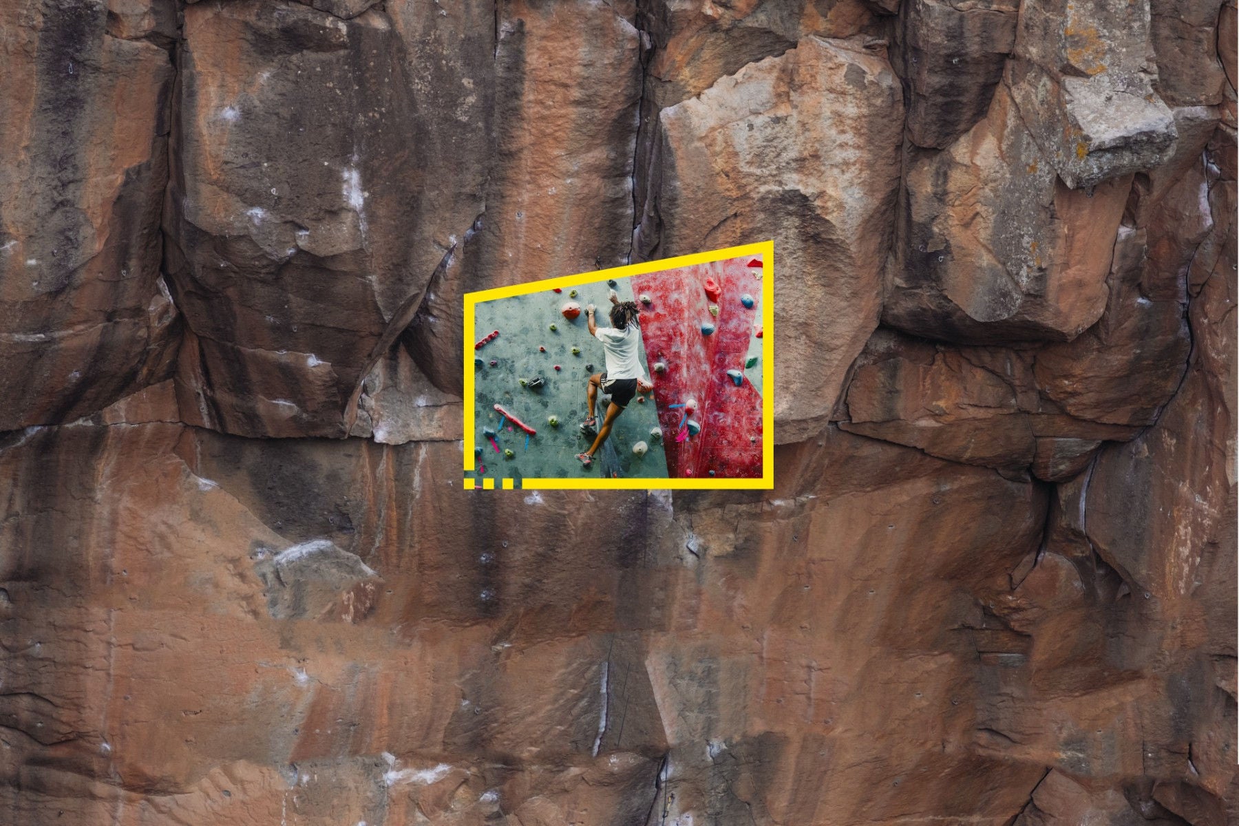 reframe your future rockclimber