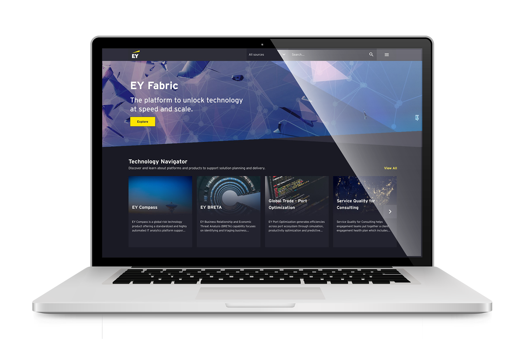 Fabric tablet fabric homepage