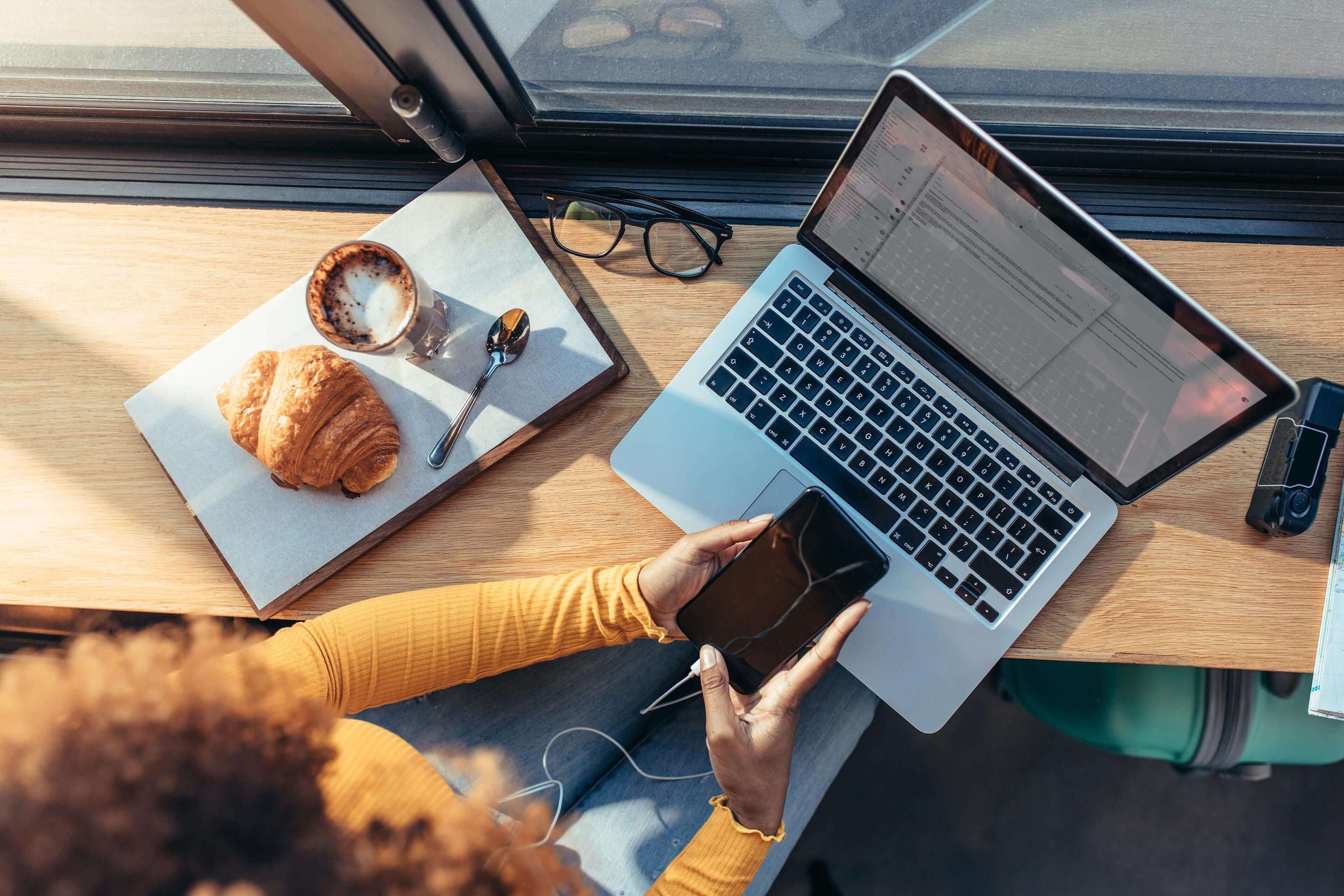 Café com trabalho flexível