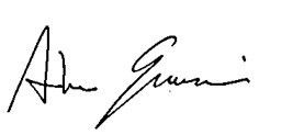 Signature d’Andrea Guerzoni